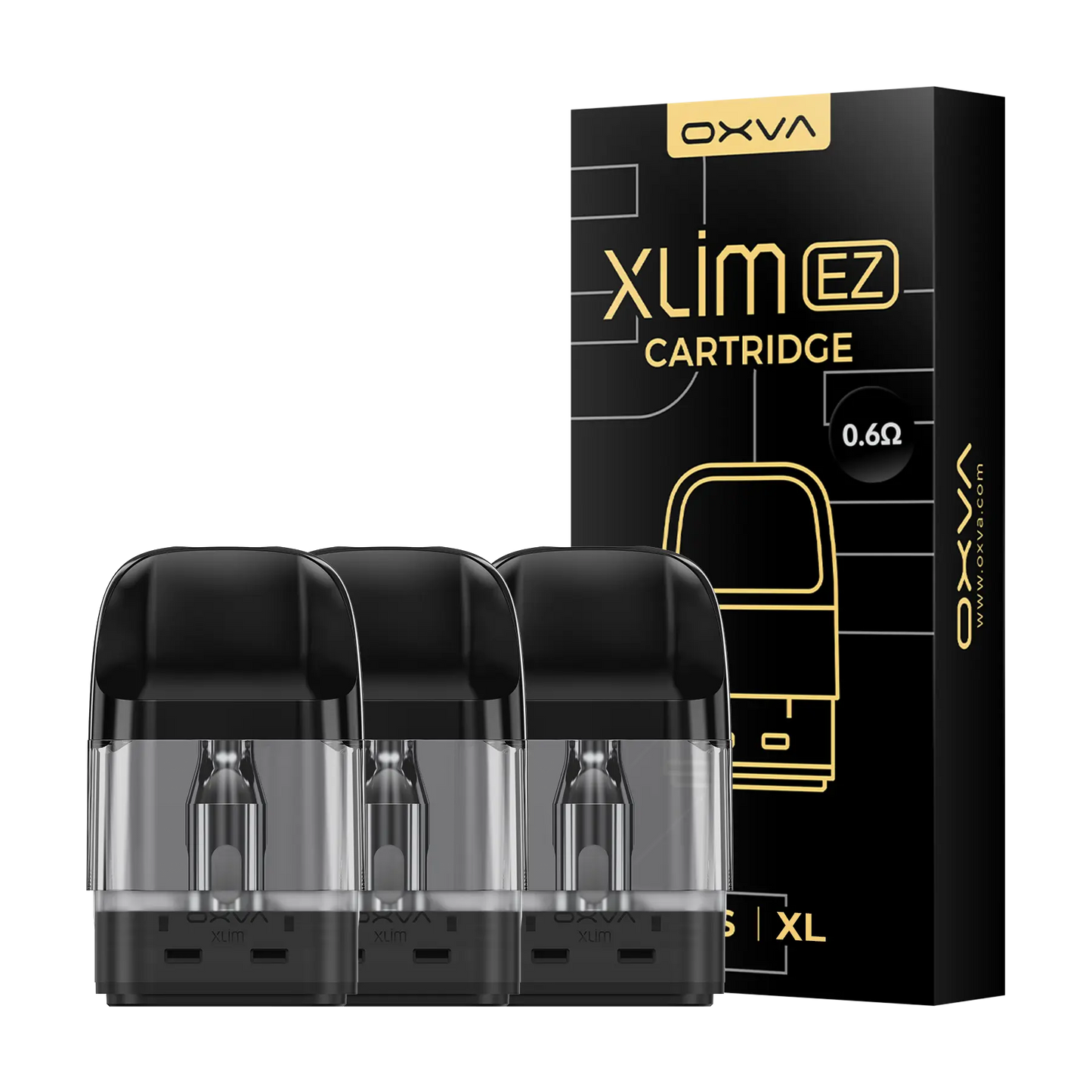 OXVA Xlim EZ Replacement Pods - 0.6 ohm XL