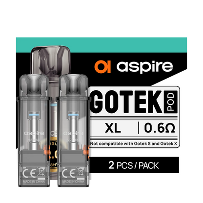 Aspire GoteK Replacement V2 Pods 2 Pack
