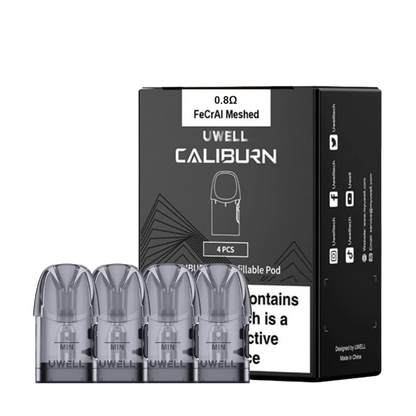 Uwell Caliburn A3S Replacement Pods - 0.8 ohm