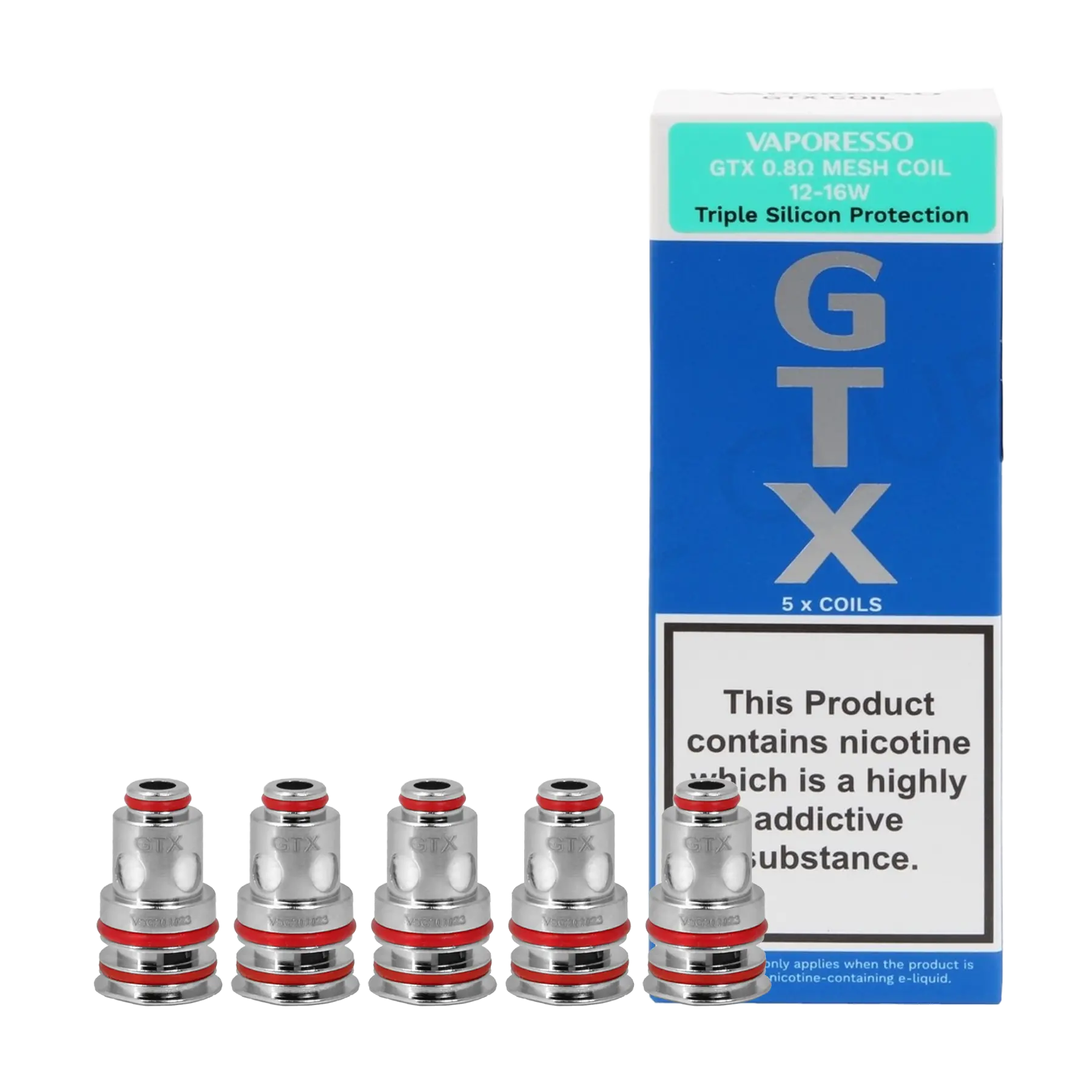 Vaporesso GTX Replacement Coils - 0.8 ohm