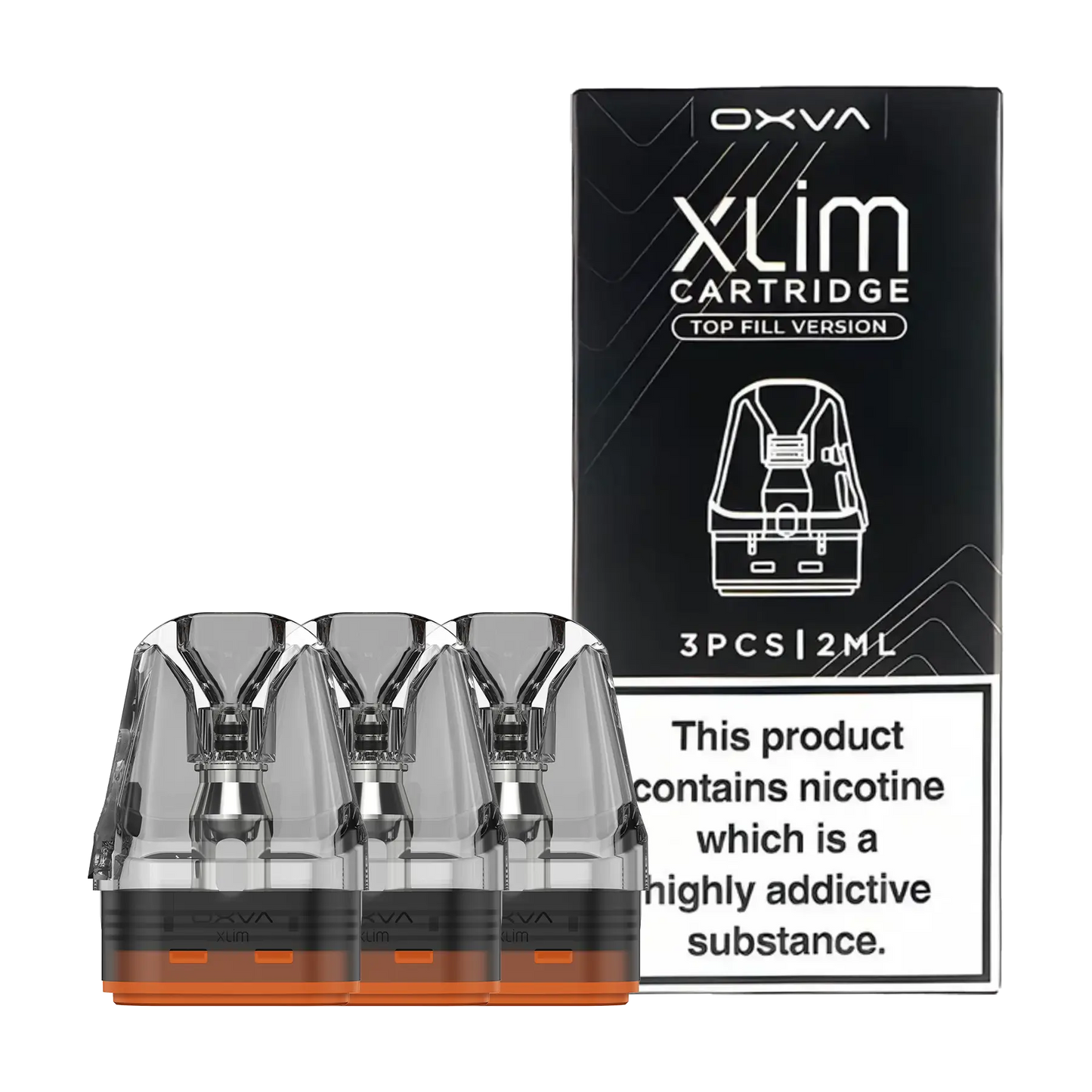 OXVA Xlim V3 Top Fill Pods - 0.8 ohm SS