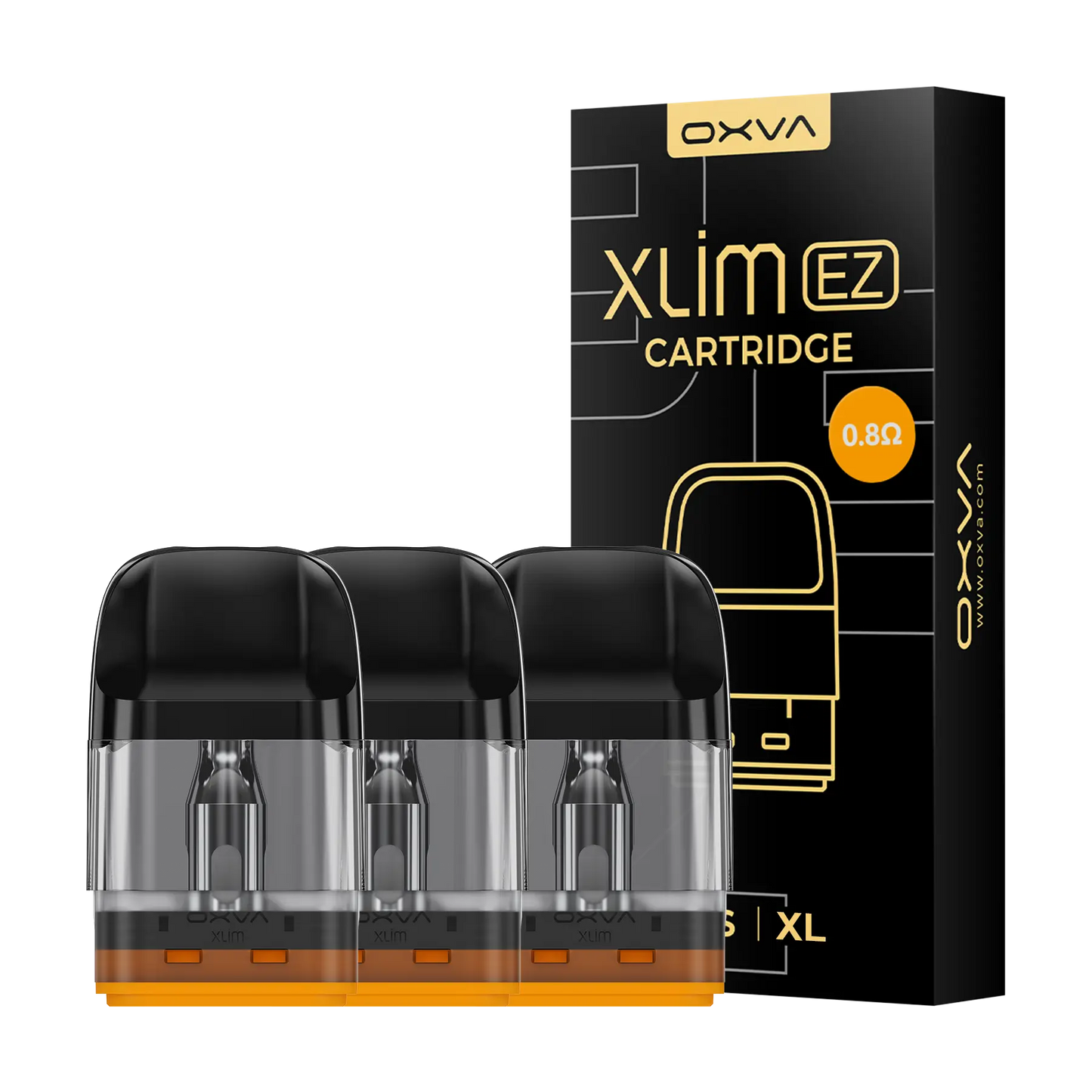 OXVA Xlim EZ Replacement Pods - 0.8 ohm XL