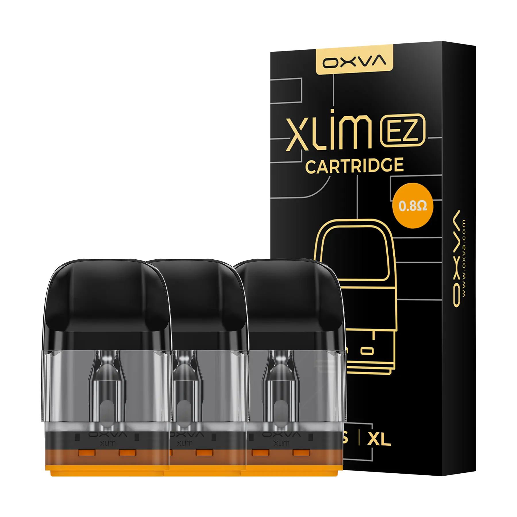 OXVA Xlim EZ Replacement Pods - 0.8 ohm XL