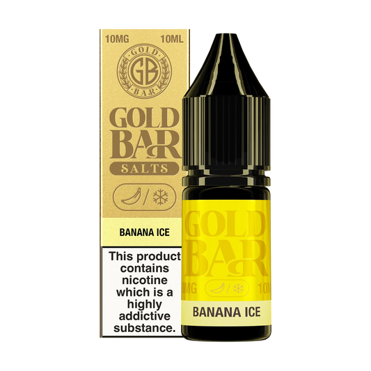 Gold Bar 10ml E Liquid Nicotine Salt