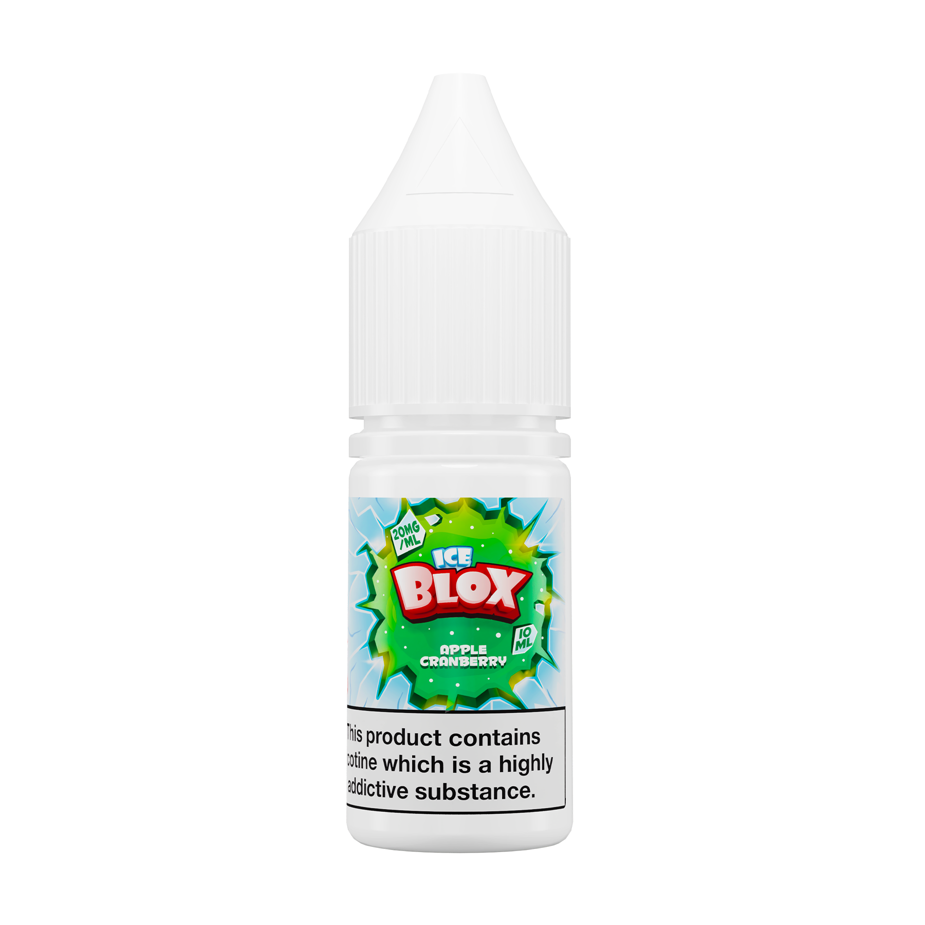 Ice Blox - Apple Cranberry 10ml E Liquid Nicotine Salt