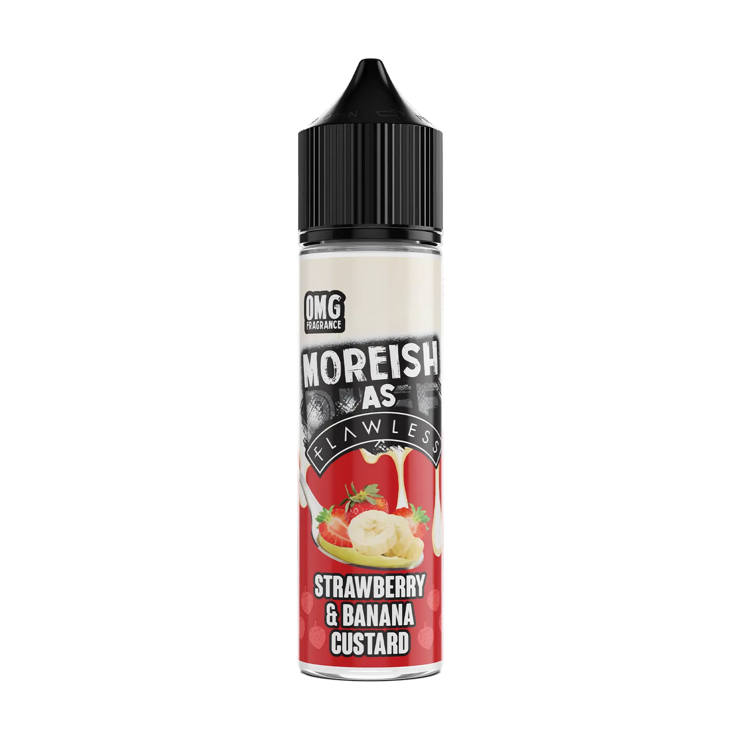 Moreish Puff 50ml Shortfill - Strawberry & Banana Custard