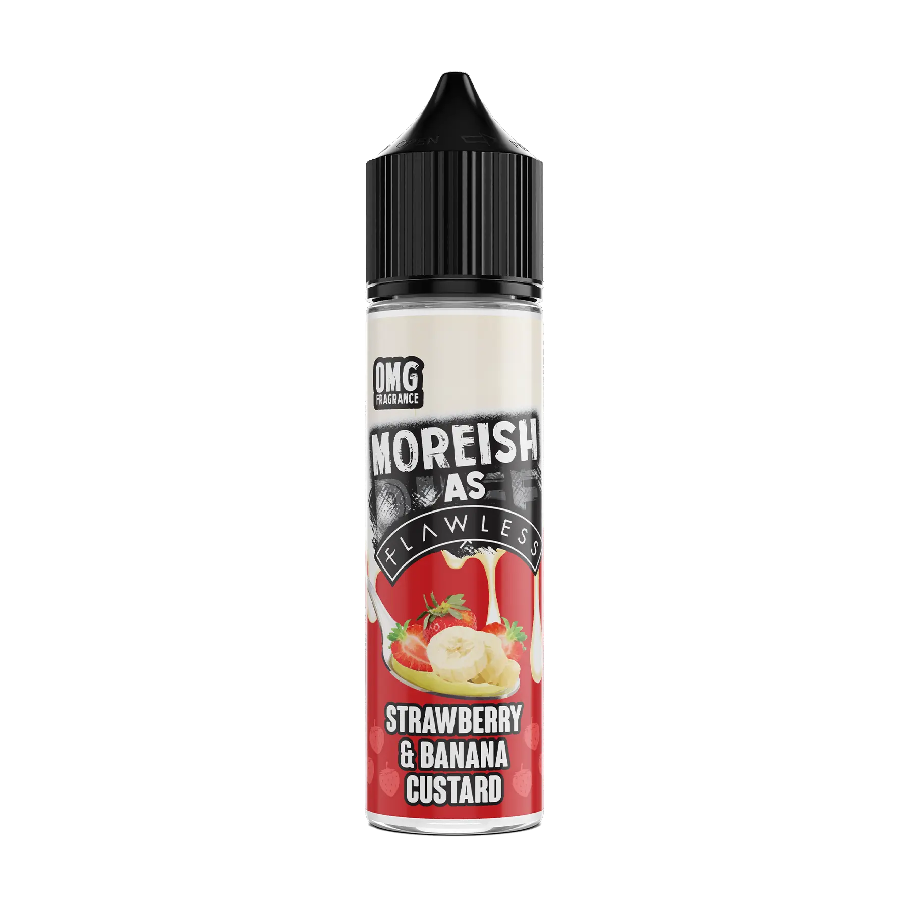 Moreish Puff 50ml Shortfill - Strawberry & Banana Custard