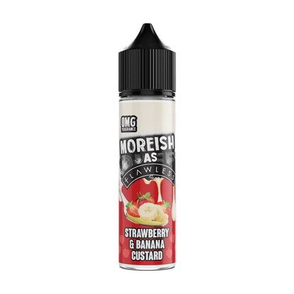 Moreish Puff 50ml Shortfill - Strawberry & Banana Custard