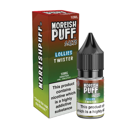 Moreish Puff 10ml Nicotine Salt - Twister