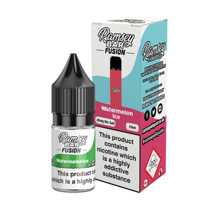 Ramsey Bar Fusion 10ml E Liquid Nicotine Salt