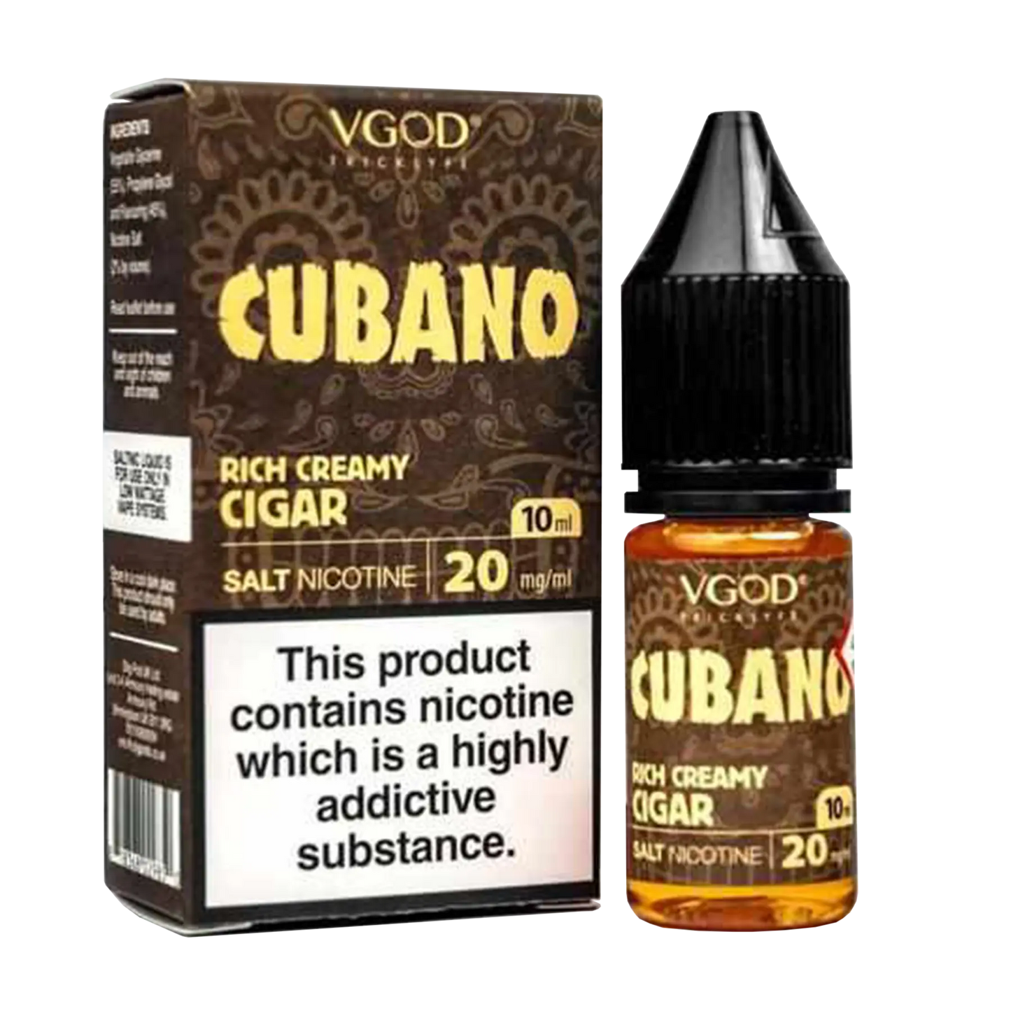 Vgod - 10ml E Liquid Nicotine Salt