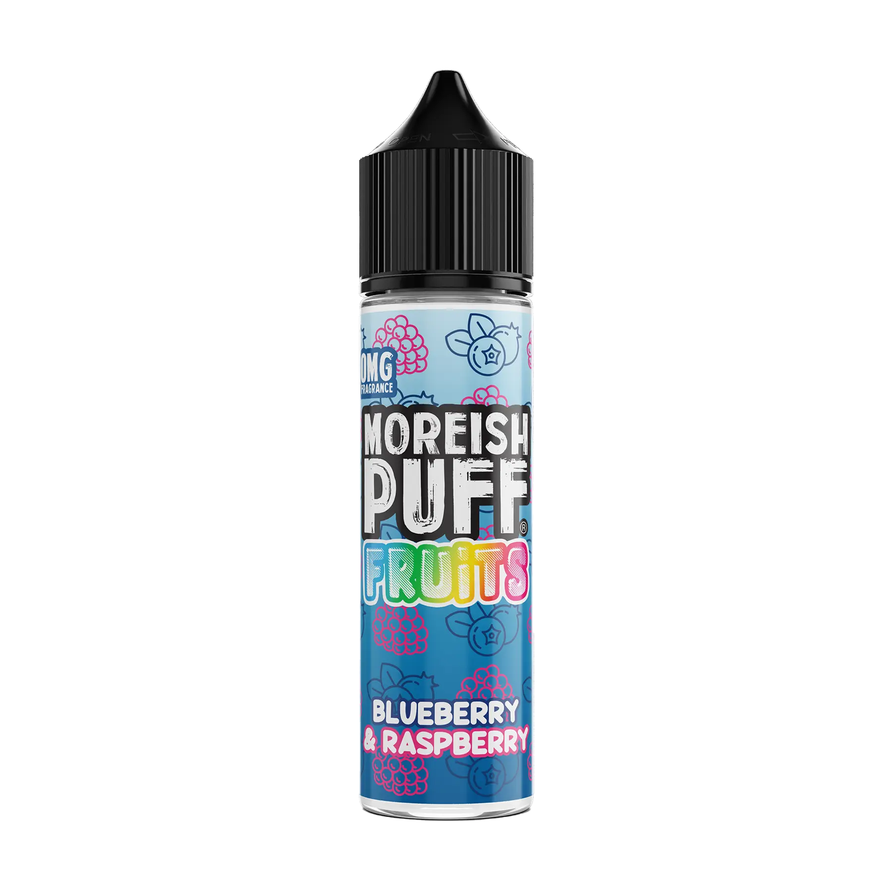 Moreish Puff 50ml Shortfill - Blueberry & Raspberry