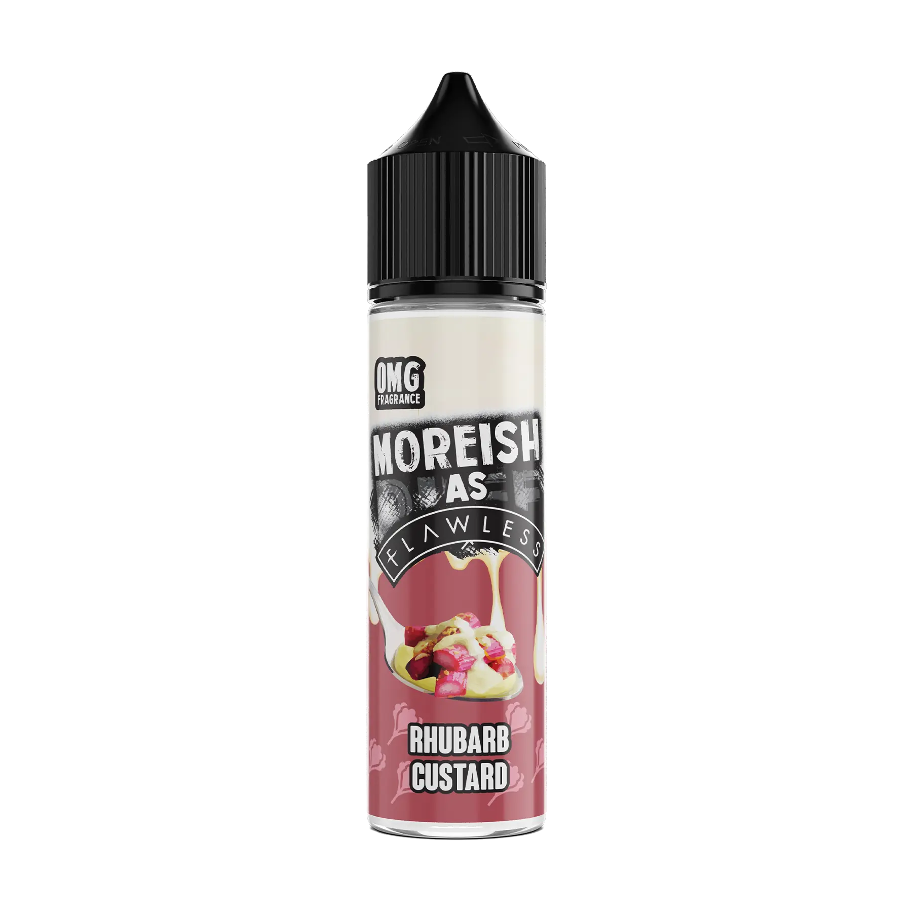 Moreish Puff 50ml Shortfill - Rhubarb Custard