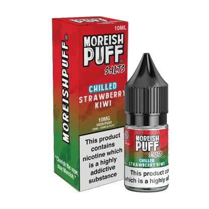 Moreish Puff 10ml Nicotine Salt - Strawberry Kiwi