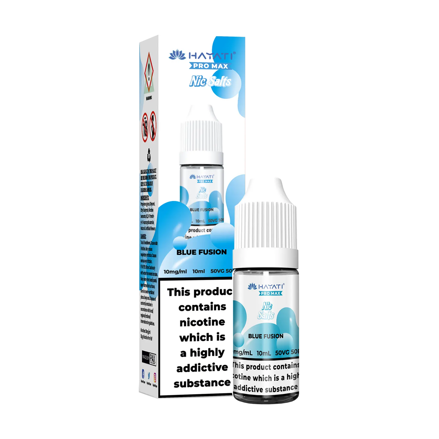 Hayati Pro Max 10ml Nicotine Salt - Blue Fusion