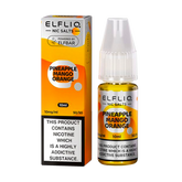 Elfliq: The Official Elf Bar Liquid - Pineapple Mango Orange 10ml E-Liquid Nicotine Salt