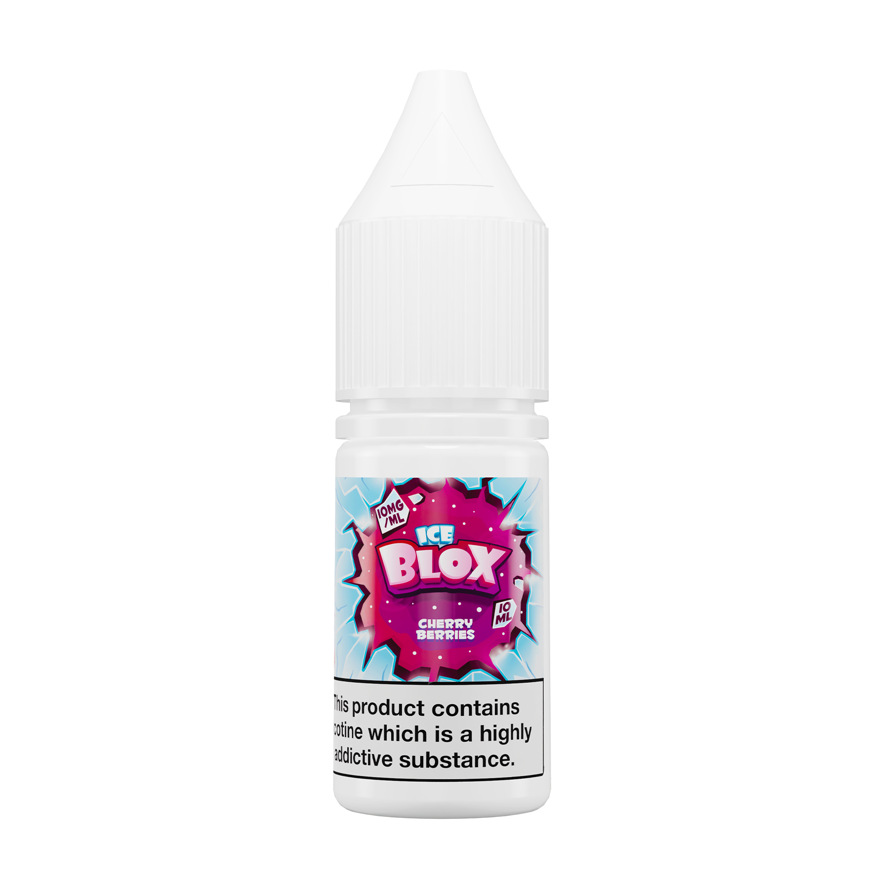 Ice Blox - Cherry Berries 10ml E Liquid Nicotine Salt