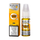 Elfliq: The Official Elf Bar Liquid - Rhubarb Snoow 10ml E-Liquid Nicotine Salt