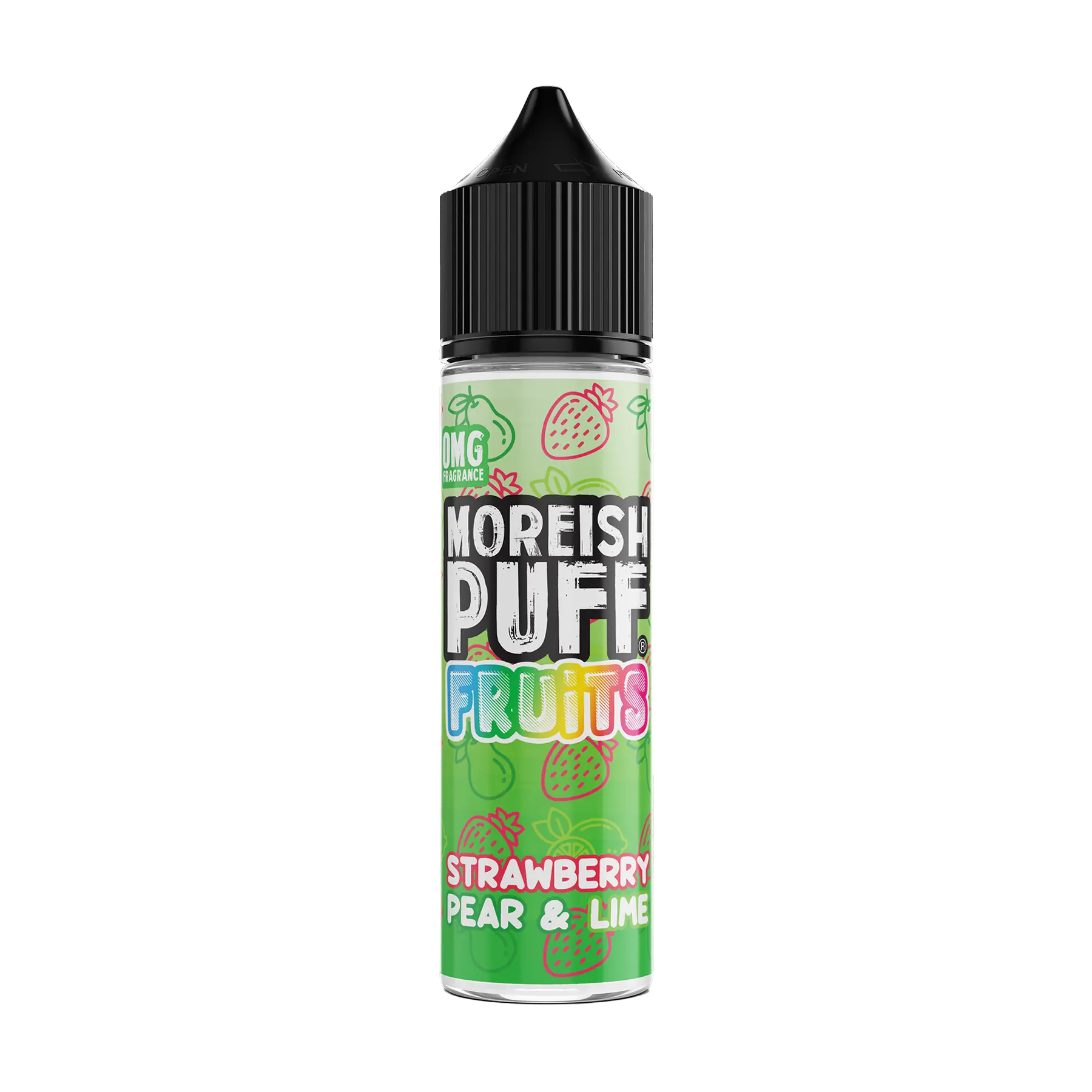 Moreish Puff 50ml Shortfill - Strawberry Pear & Lime