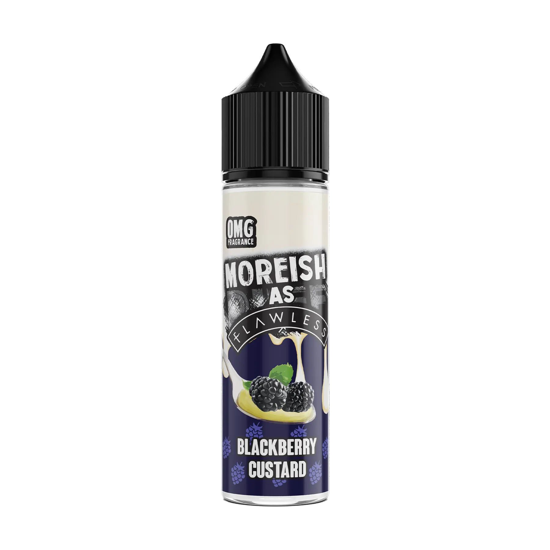 Moreish Puff 50ml Shortfill - Blackberry Custard