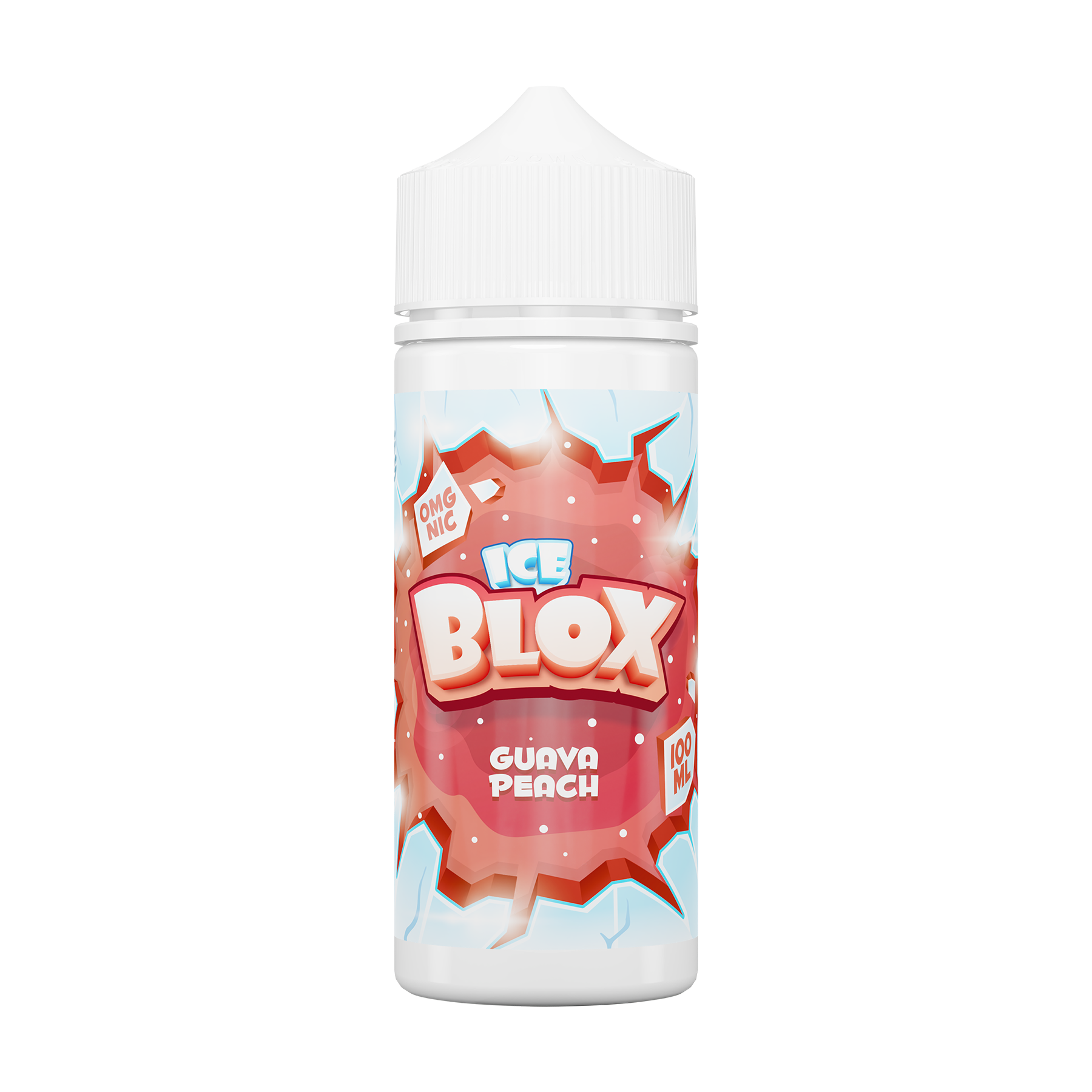 Ice Blox - Guava Peach 100ml E Liquid Shortfill