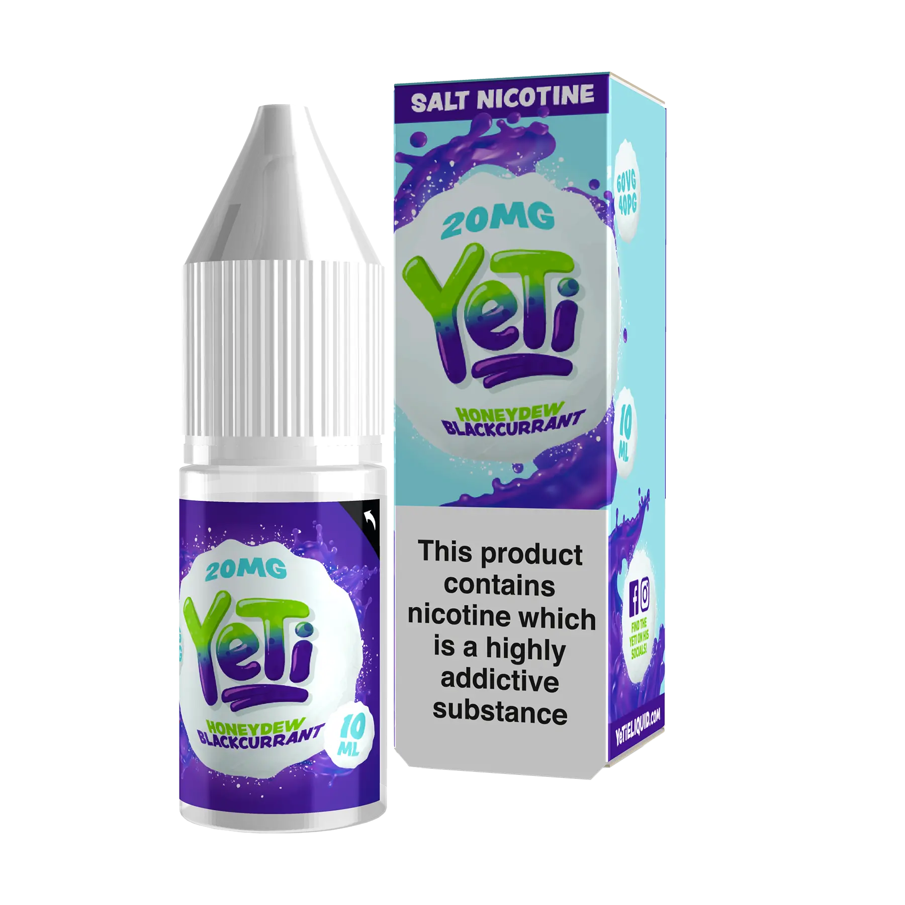 Yeti - 10ml E Liquid Nicotine Salt
