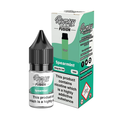 Ramsey Bar Fusion 10ml E Liquid Nicotine Salt