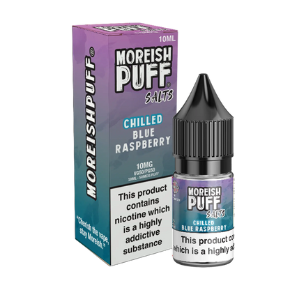Moreish Puff 10ml Nicotine Salt - Blue Raspberry