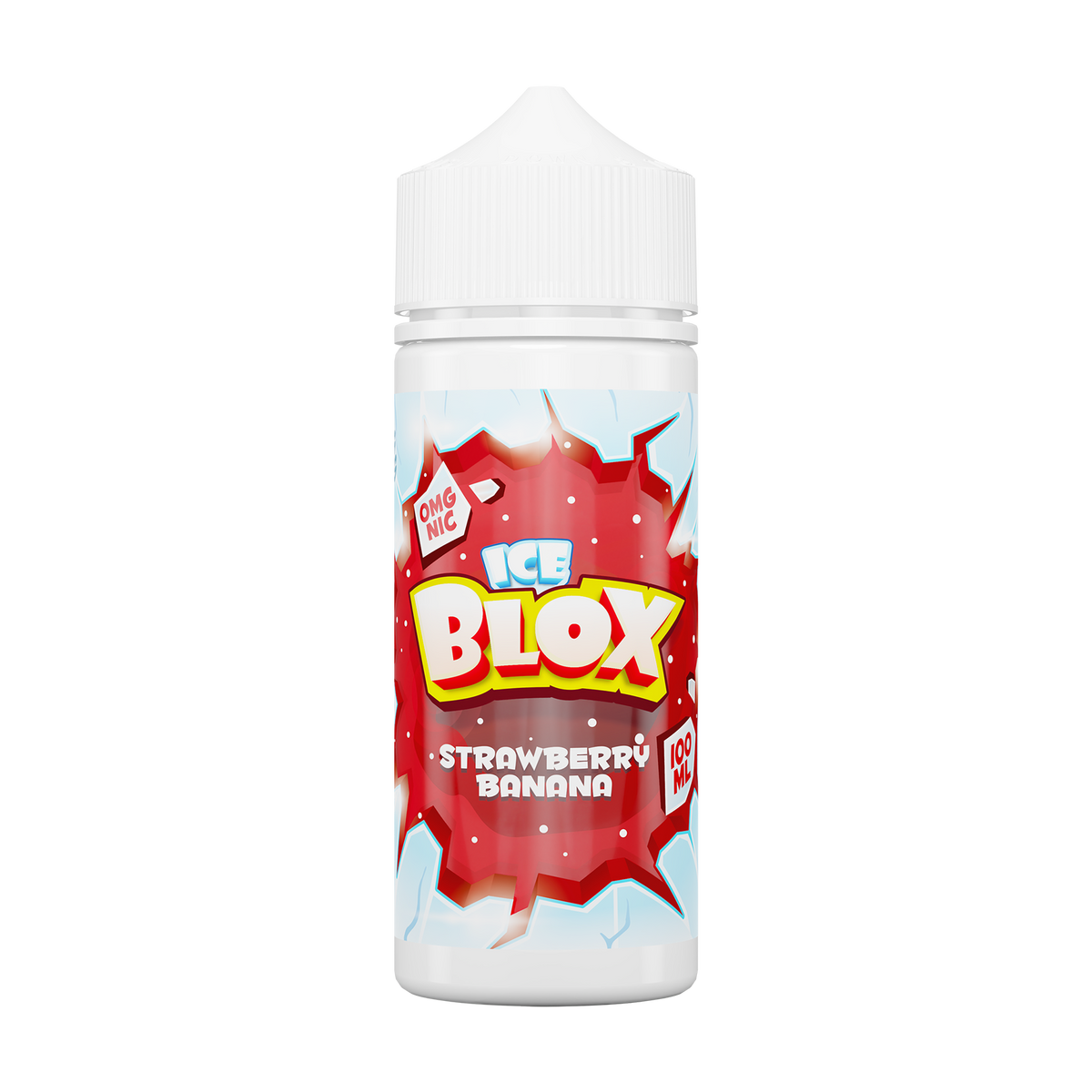 Ice Blox - Strawberry Banana 100ml E Liquid Shortfill