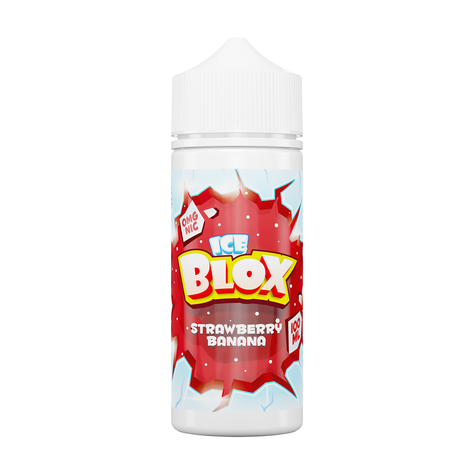 Ice Blox - Strawberry Banana 100ml E Liquid Shortfill