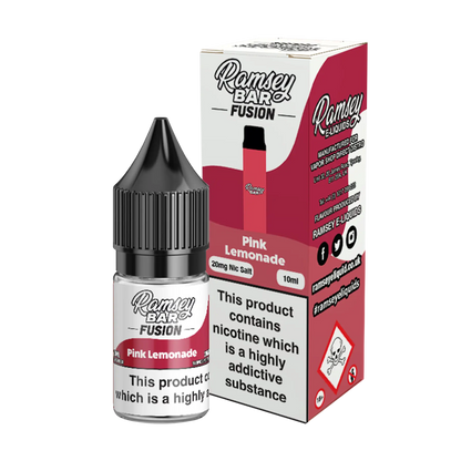 Ramsey Bar Fusion 10ml E Liquid Nicotine Salt