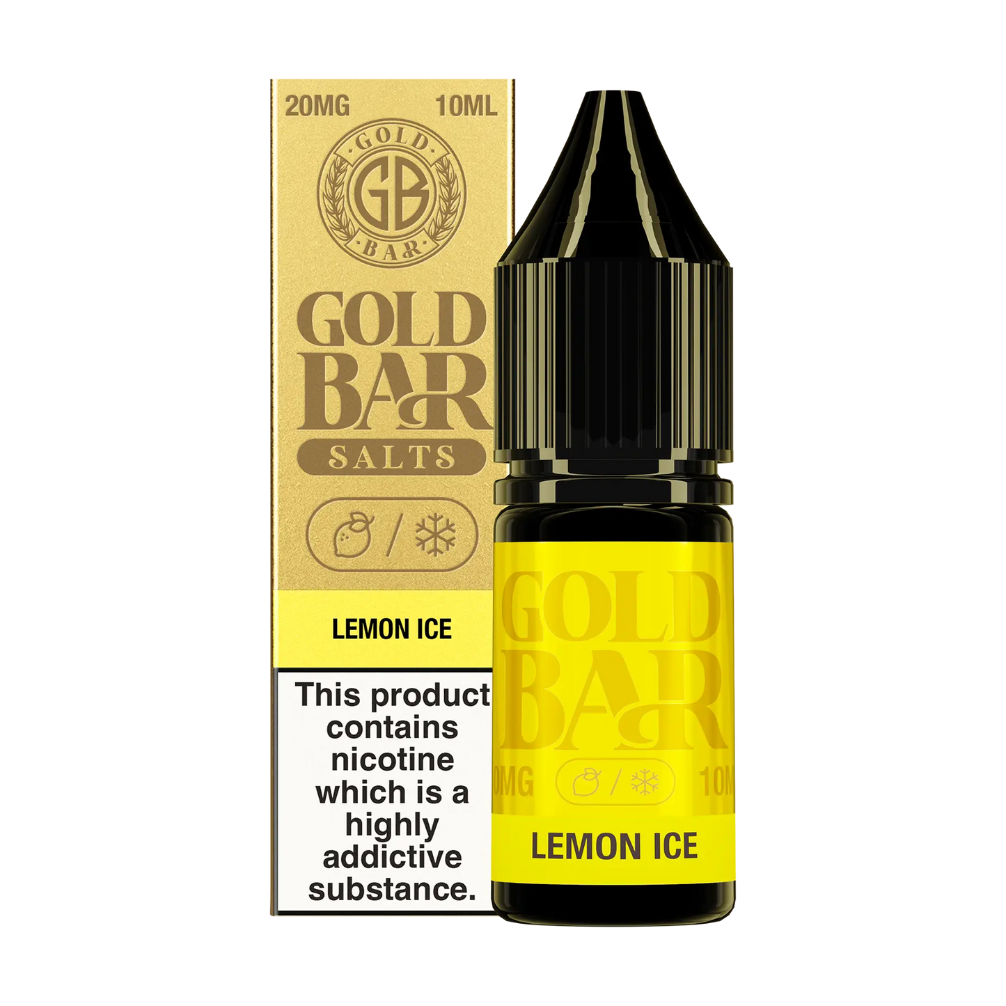 Gold Bar 10ml E Liquid Nicotine Salt
