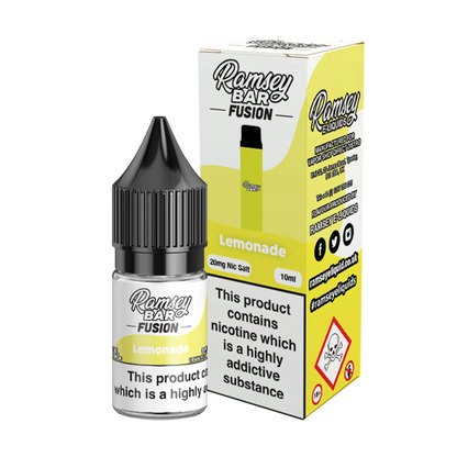Ramsey Bar Fusion 10ml E Liquid Nicotine Salt