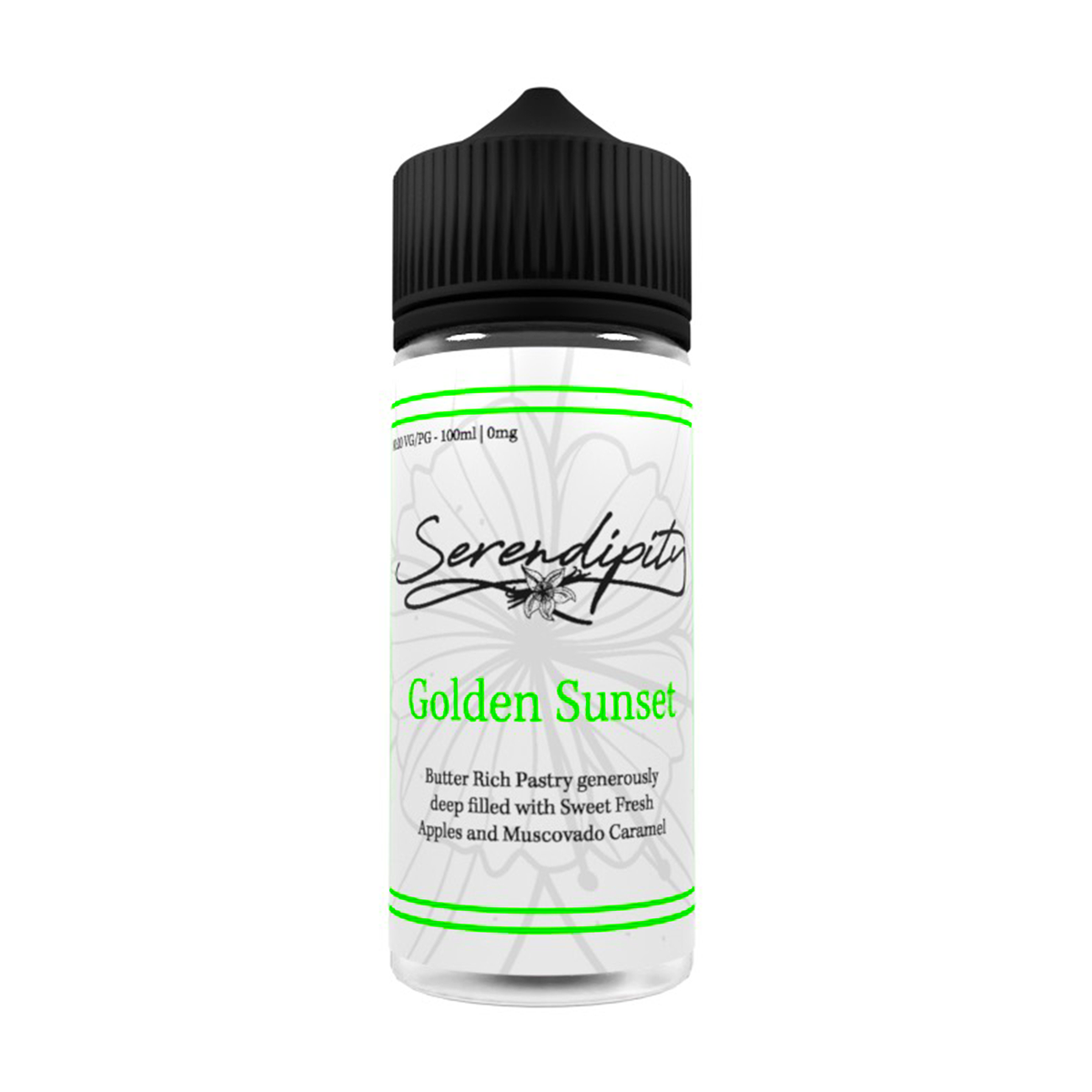 Wick Liquor Serendipity - Golden Sunset 100ml E Liquid Shortfill
