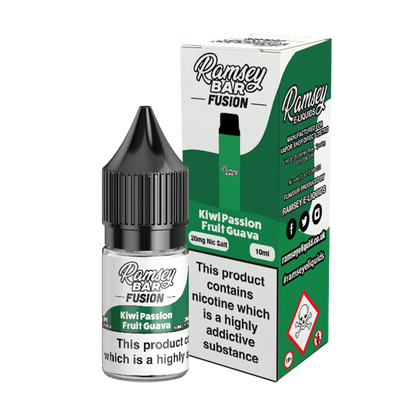 Ramsey Bar Fusion 10ml E Liquid Nicotine Salt