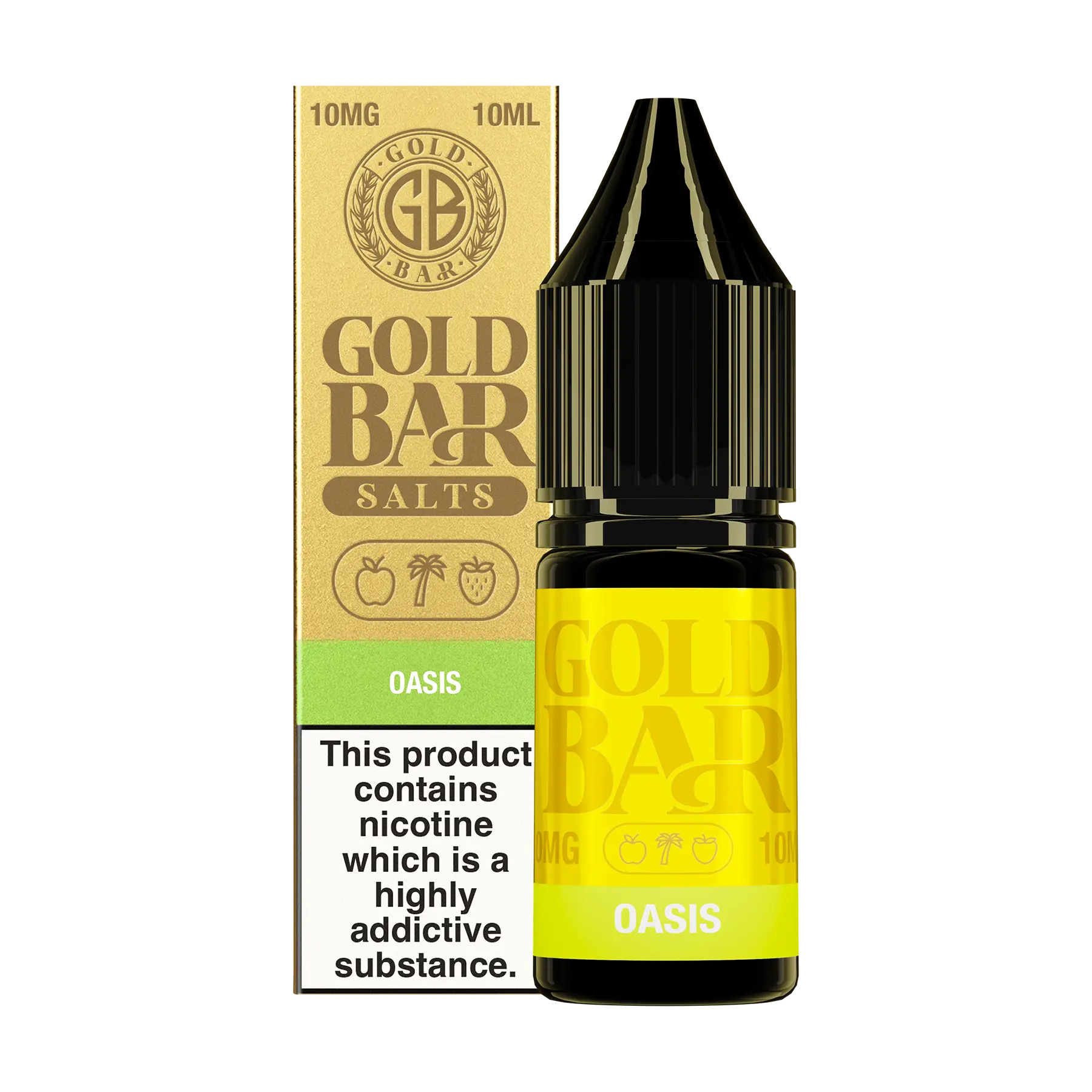 Gold Bar - 10ml E Liquid Nicotine Salt