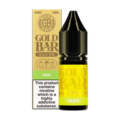 Gold Bar 10ml E Liquid Nicotine Salt