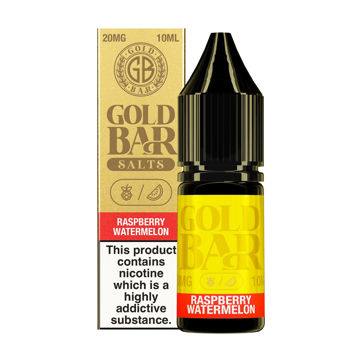 Gold Bar 10ml E Liquid Nicotine Salt