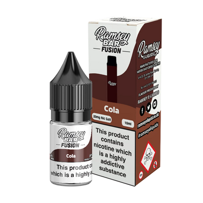 Ramsey Bar Fusion 10ml E Liquid Nicotine Salt
