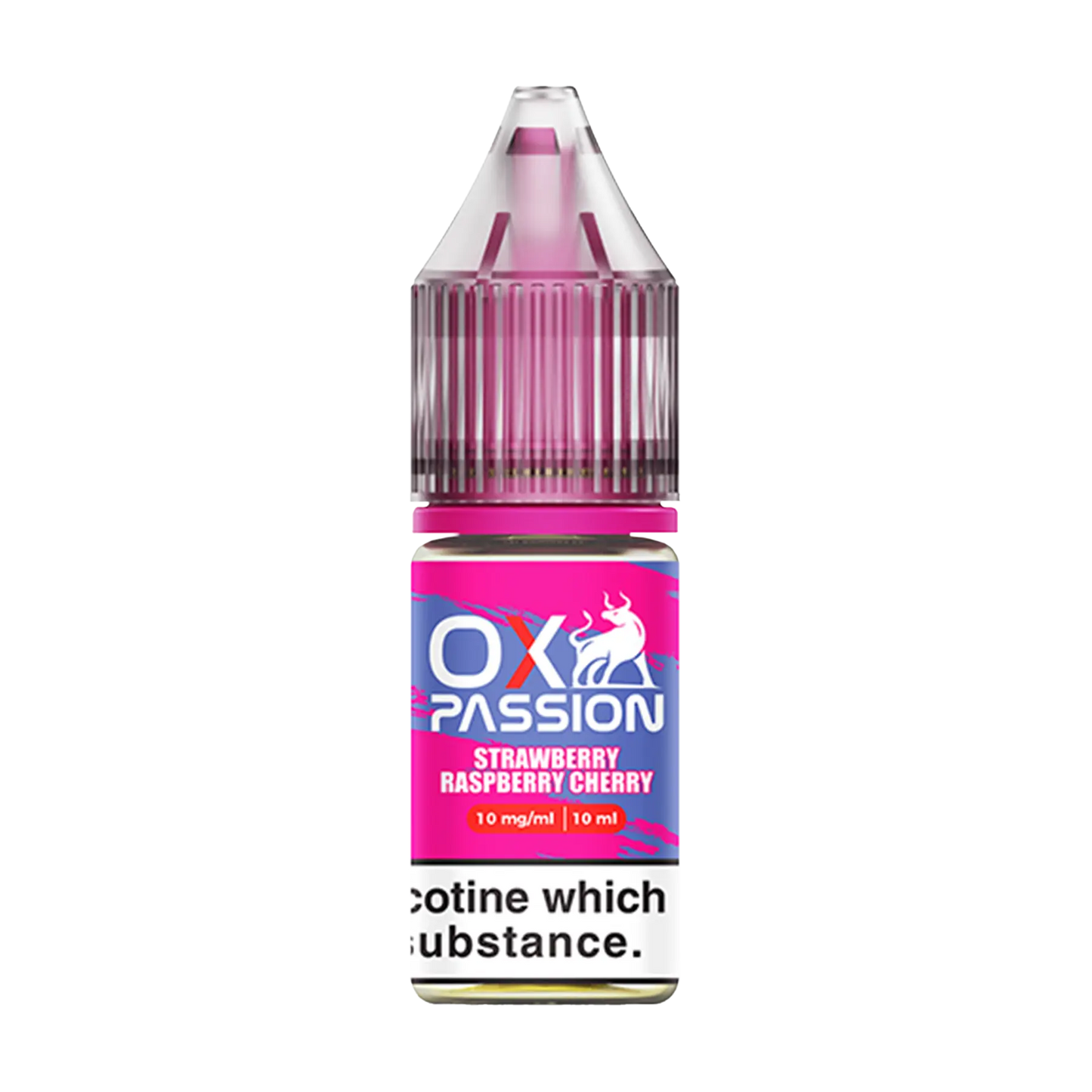 OX Passion Nicotine Salt - Strawberry Raspberry Cherry