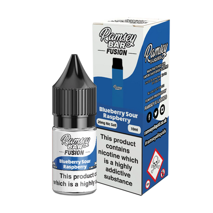 Ramsey Bar Fusion 10ml E Liquid Nicotine Salt