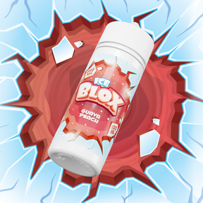 Ice Blox - Guava Peach 100ml E Liquid Shortfill