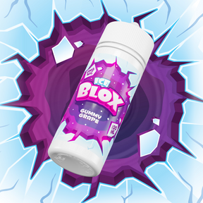 Ice Blox - Gummy Grape 100ml E Liquid Shortfill