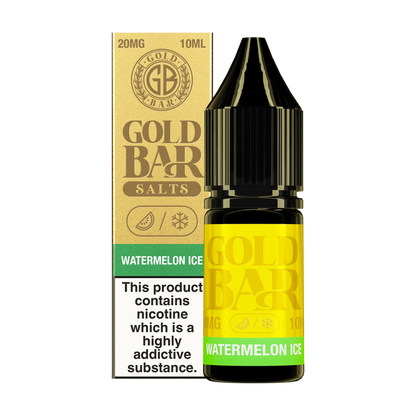 Gold Bar 10ml E Liquid Nicotine Salt