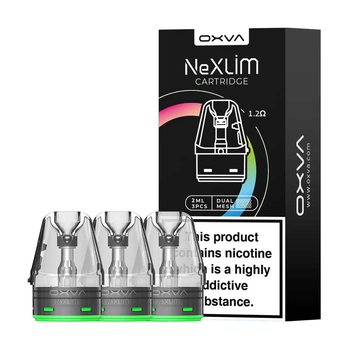 OXVA NeXlim Replacement Pods - 1.2 ohm 2ml