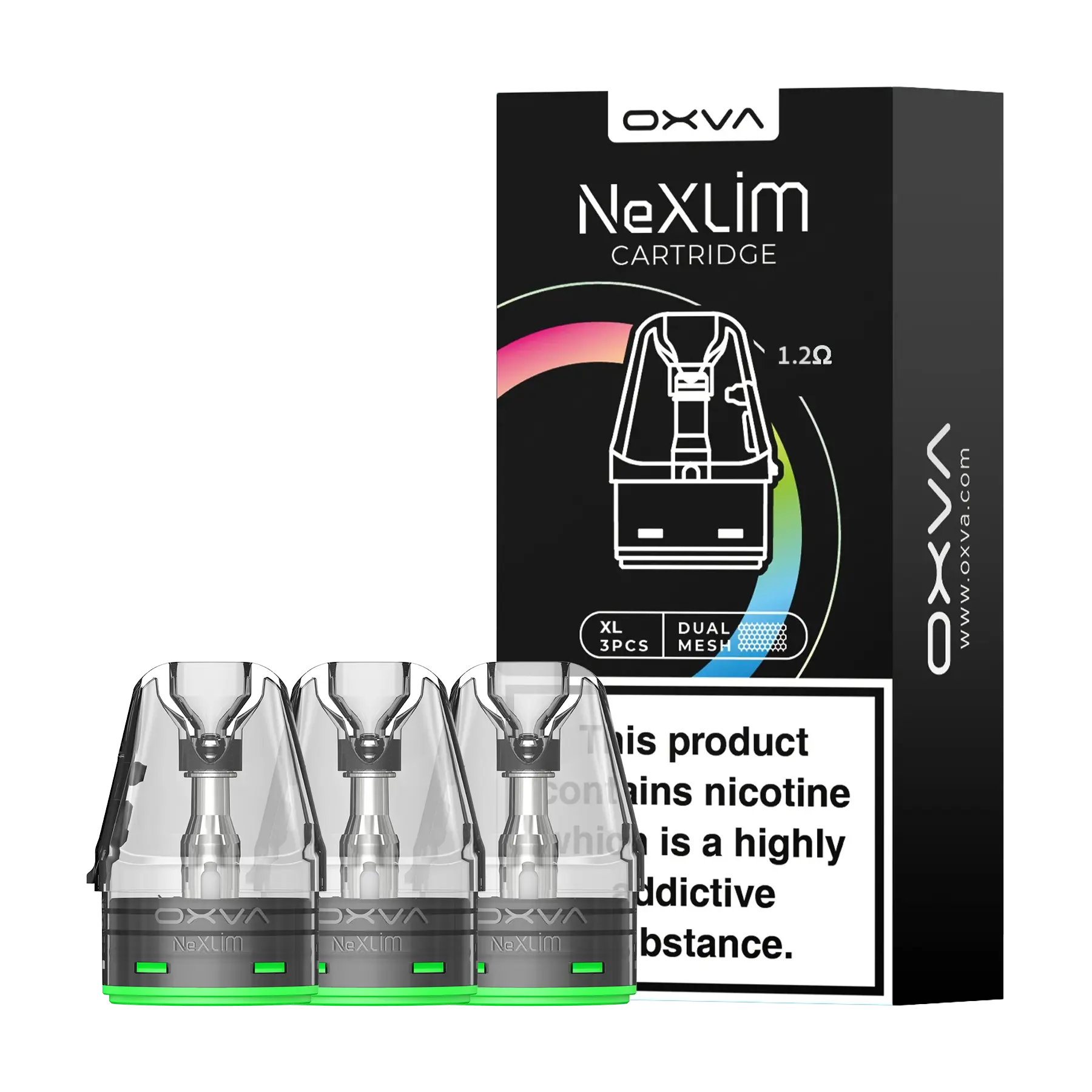 OXVA NeXlim Replacement Pods - 1.2 ohm XL