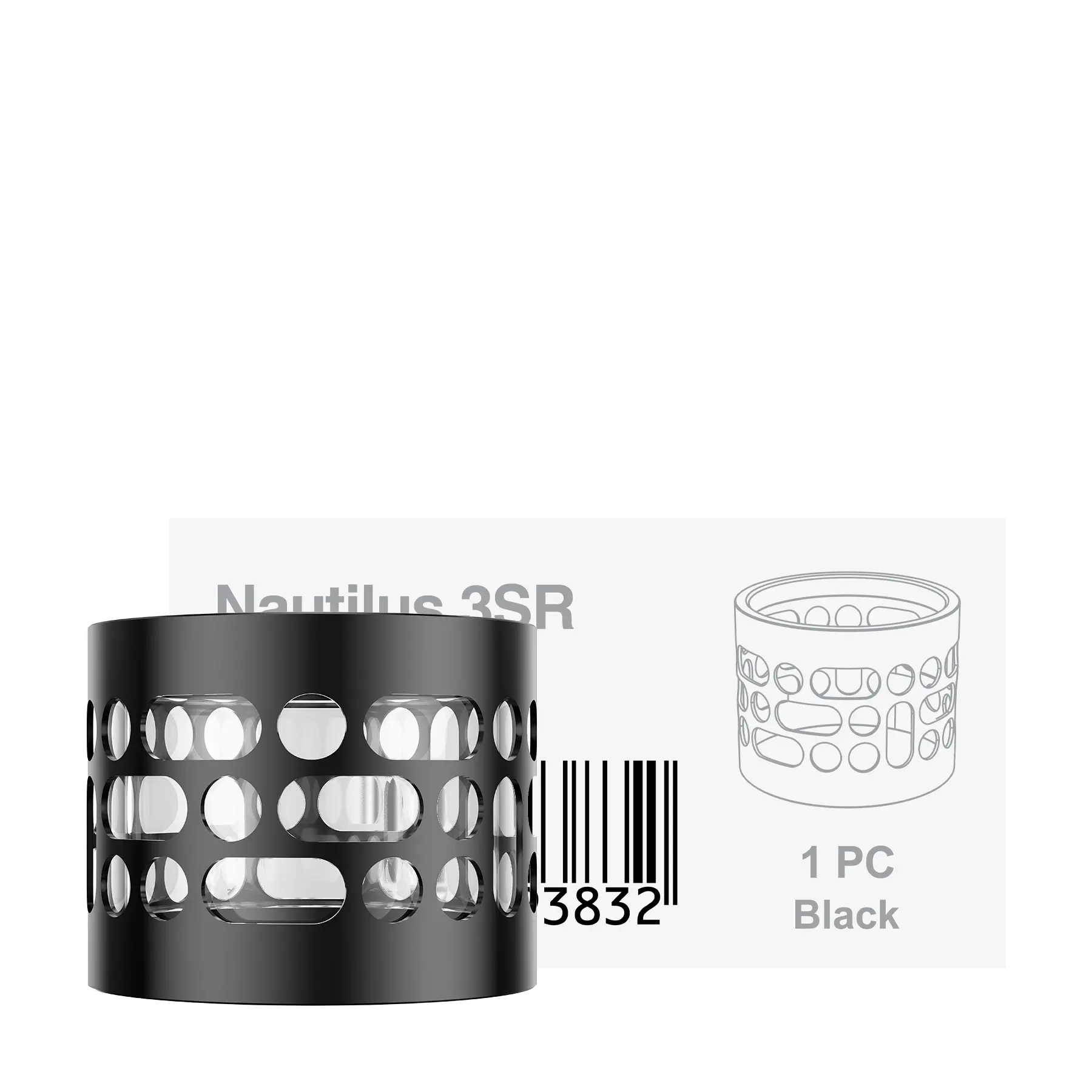 Aspire Nautilus 3SR Glass - Black