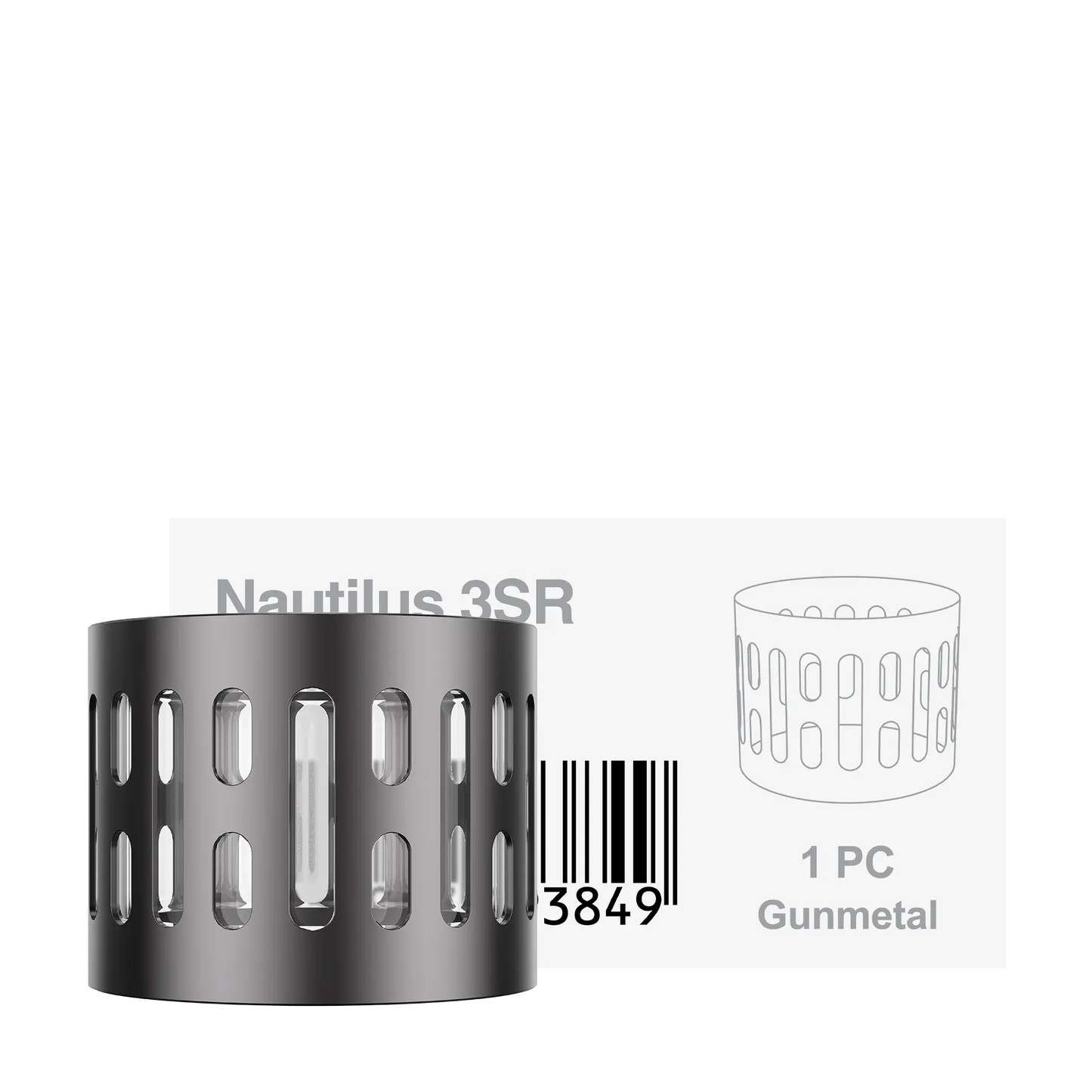 Aspire Nautilus 3SR Glass - Gunmetal