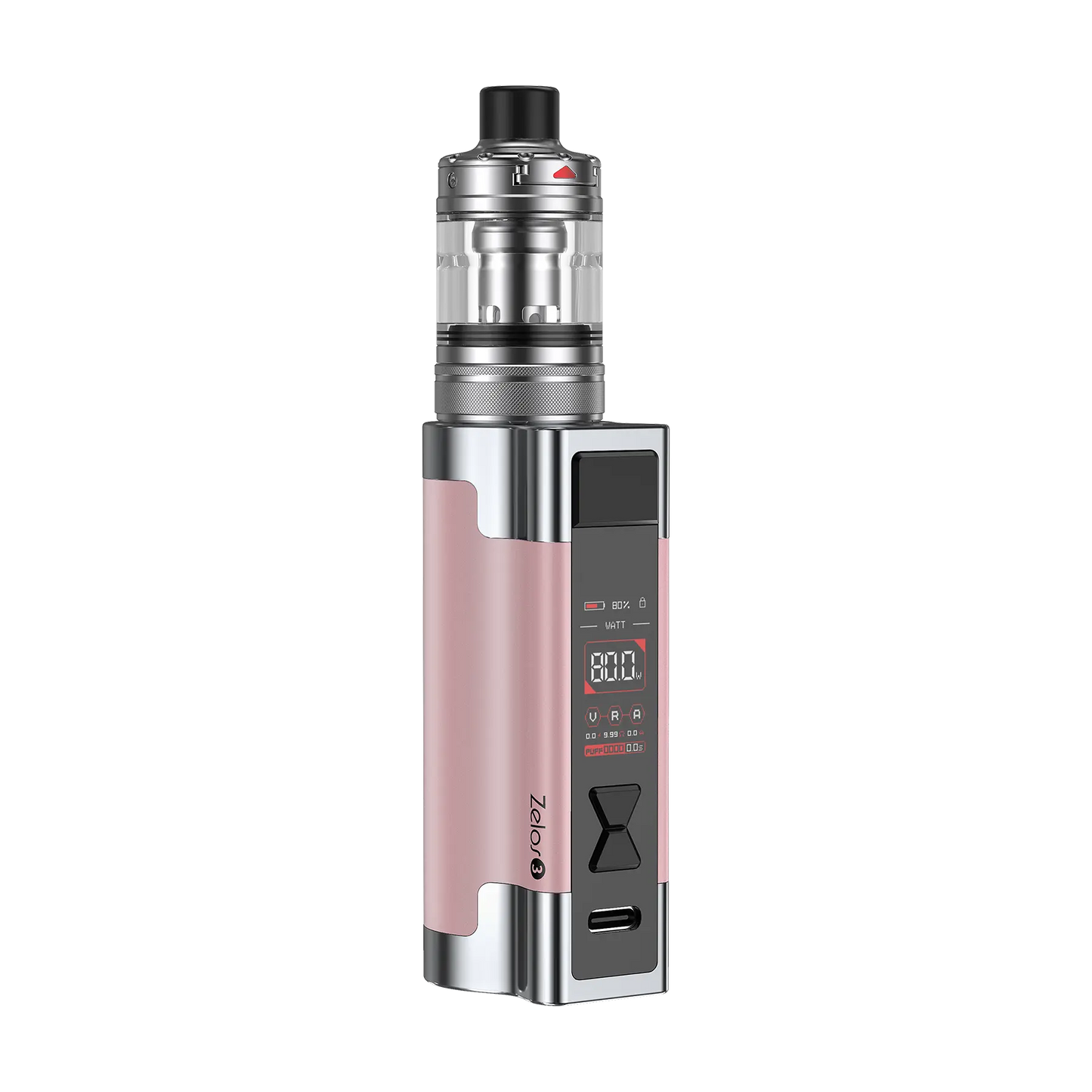 Aspire Zelos 3 Mouth To Lung Kit - Pink