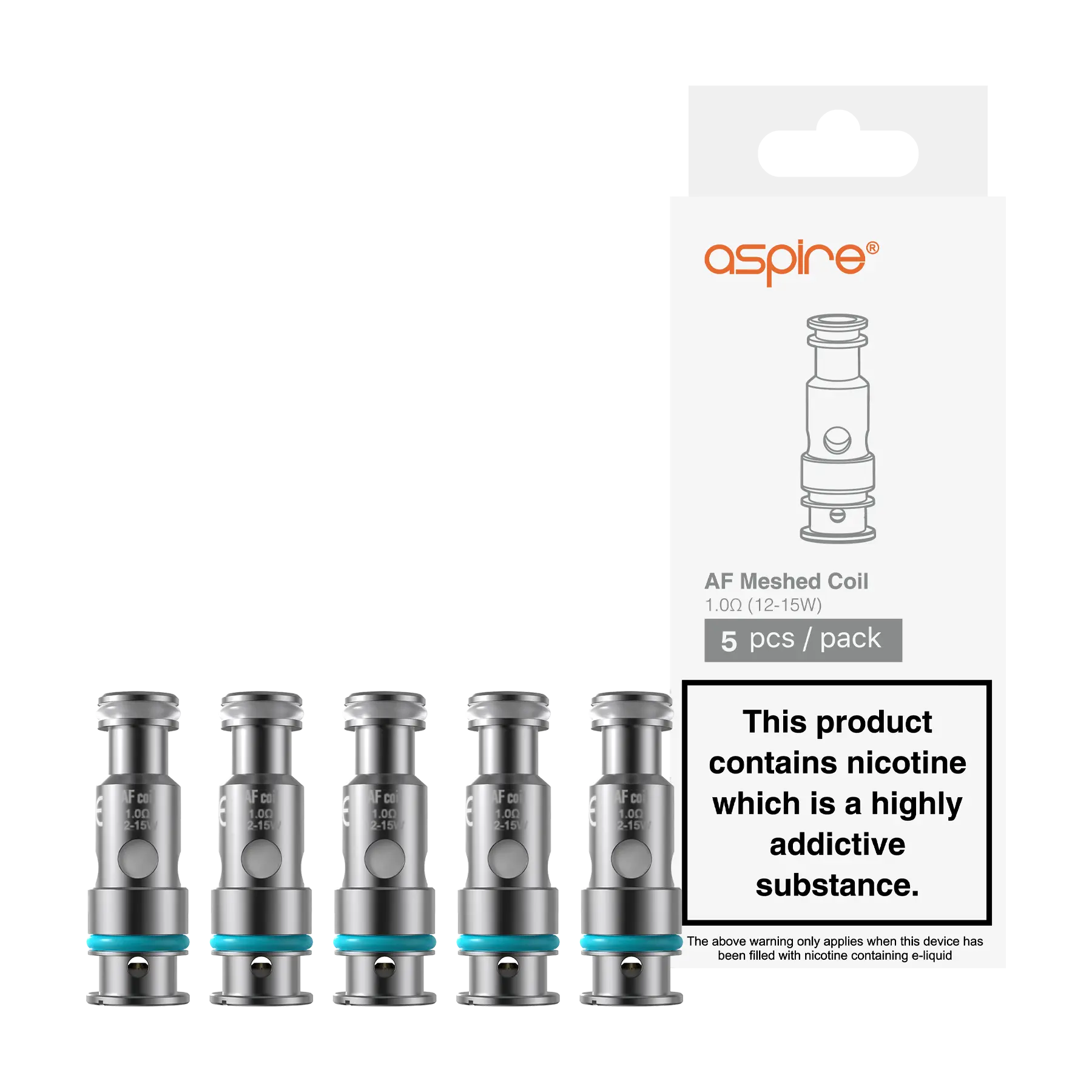 Aspire Flexus AF Mesh Replacement Coils - 1.0 ohm